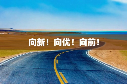 向新！向优！向前！