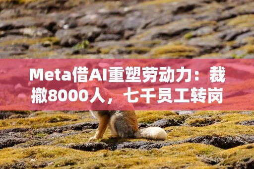 Meta借AI重塑劳动力：裁撤8000人，七千员工转岗AI部门