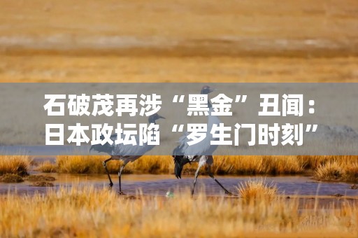 石破茂再涉“黑金”丑闻：日本政坛陷“罗生门时刻”