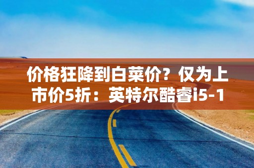 价格狂降到白菜价？仅为上市价5折：英特尔酷睿i5-14600KF装机