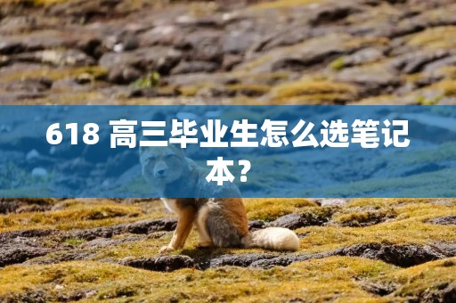 618 高三毕业生怎么选笔记本？
