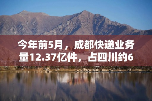 今年前5月，成都快递业务量12.37亿件，占四川约60%