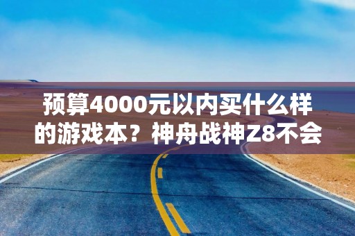 预算4000元以内买什么样的游戏本？神舟战神Z8不会让你失望