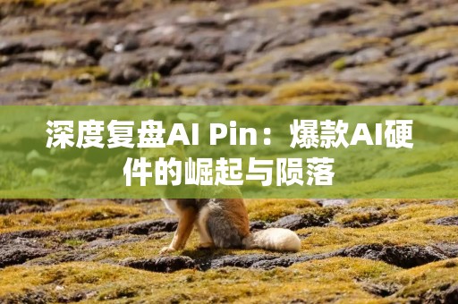 深度复盘AI Pin：爆款AI硬件的崛起与陨落
