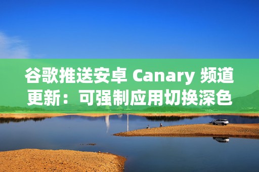 谷歌推送安卓 Canary 频道更新：可强制应用切换深色模式