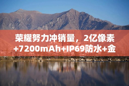 荣耀努力冲销量，2亿像素+7200mAh+IP69防水+金属中框，跌至2039元起
