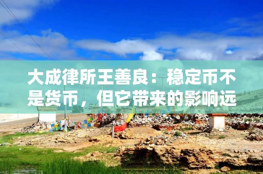 大成律所王善良：稳定币不是货币，但它带来的影响远非货币可比