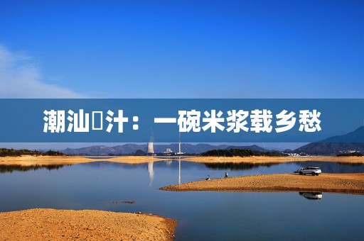 潮汕粿汁：一碗米浆载乡愁