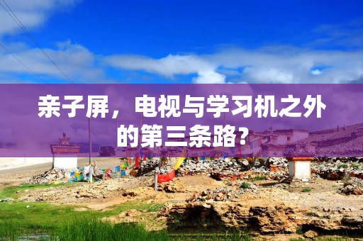 亲子屏，电视与学习机之外的第三条路？