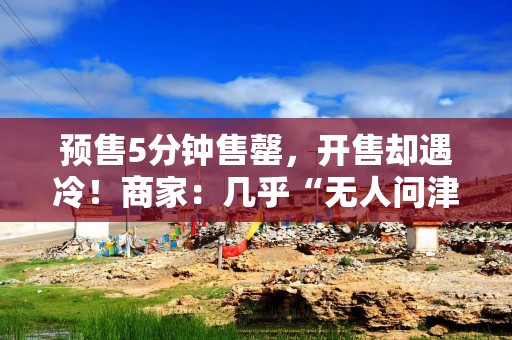 详细阅读:预售5分钟售罄,开售却遇冷!商家:几乎“无人问津” 预售5分钟售罄,开售却遇冷!商家:几乎“无人问津”