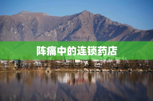 阵痛中的连锁药店