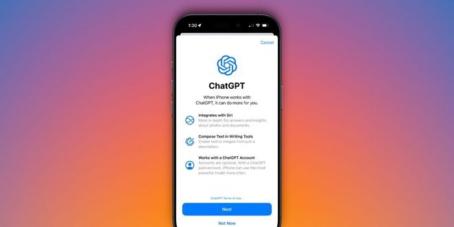 “苹果牌AI”拥抱 GPT-5，预计下月登陆 iOS / iPadOS / macOS 26