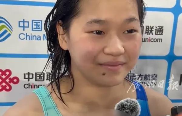 全红婵袒露心声：知道自己跳水比不过之前了，现在跳得很差但是我很快乐