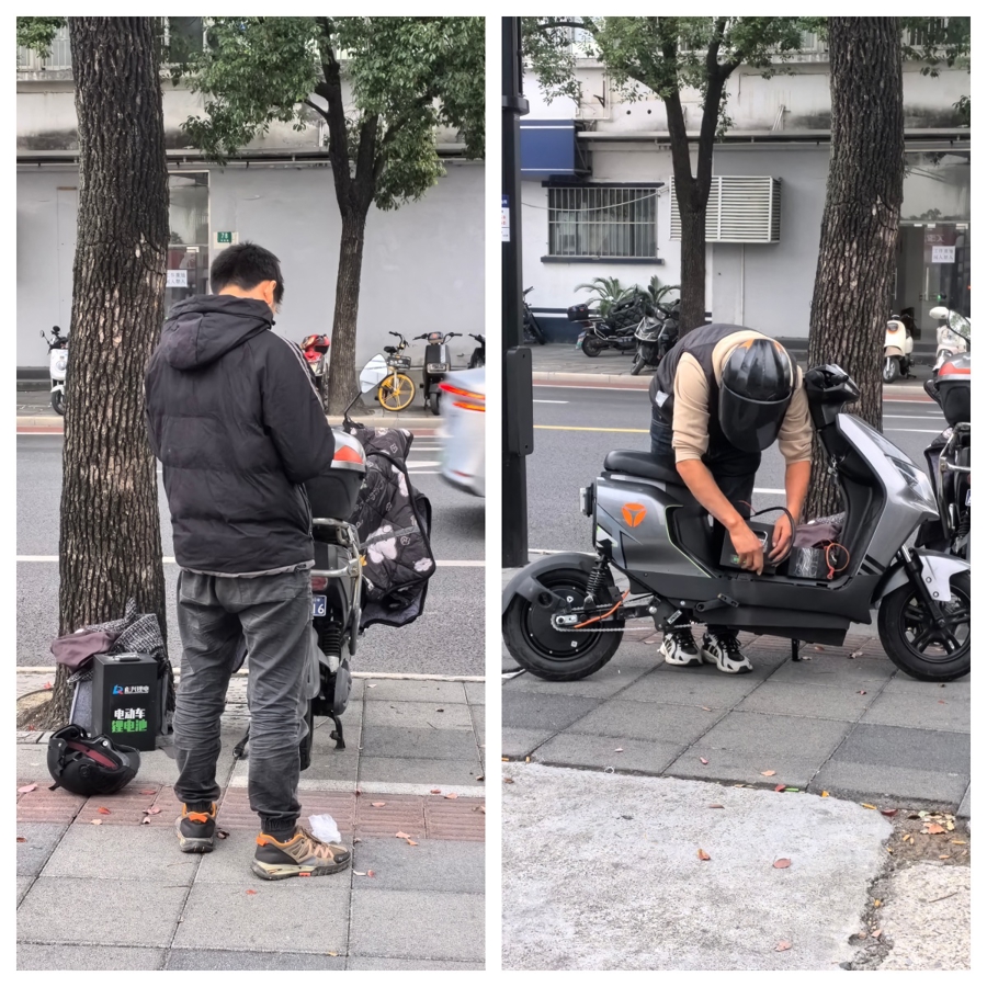 竟就在上牌点明目张胆改装!旧标电动自行车上牌高峰,“换电过检”现象猖獗