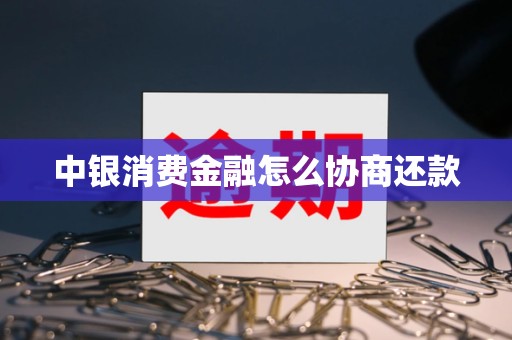 中银消费金融怎么协商还款