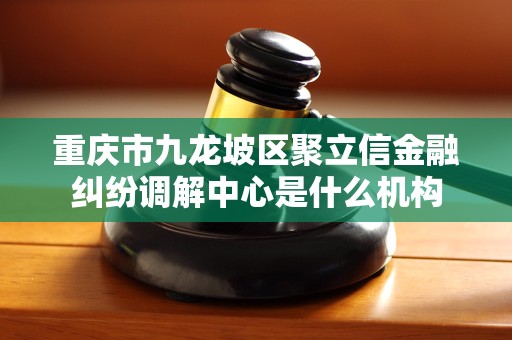 重庆市九龙坡区聚立信金融纠纷调解中心是什么机构