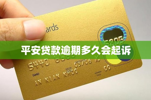 平安贷款逾期多久会起诉