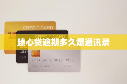 臻心贷逾期多久爆通讯录