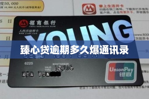 臻心贷逾期多久爆通讯录