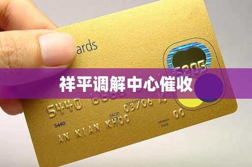 祥平调解中心催收