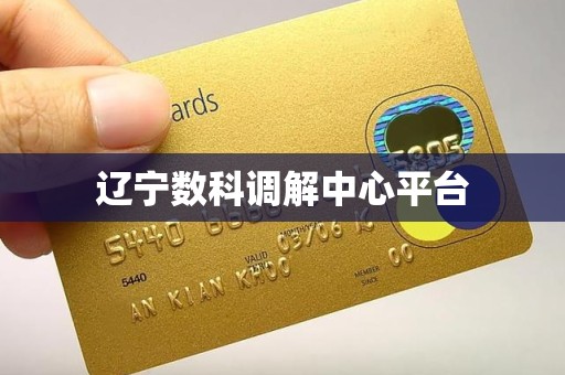 辽宁数科调解中心平台