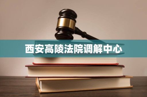 西安高陵法院调解中心