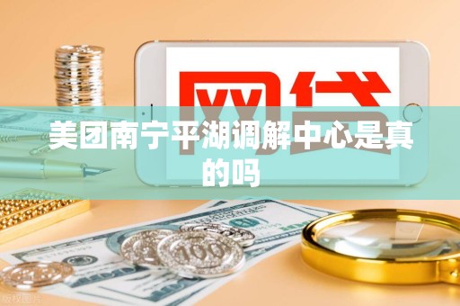 美团南宁平湖调解中心是真的吗