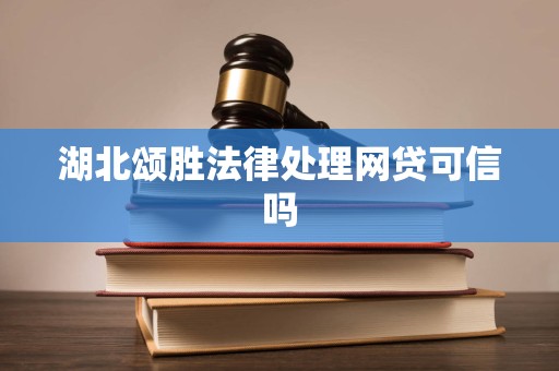 湖北颂胜法律处理网贷可信吗