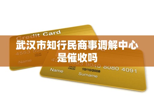 武汉市知行民商事调解中心是催收吗