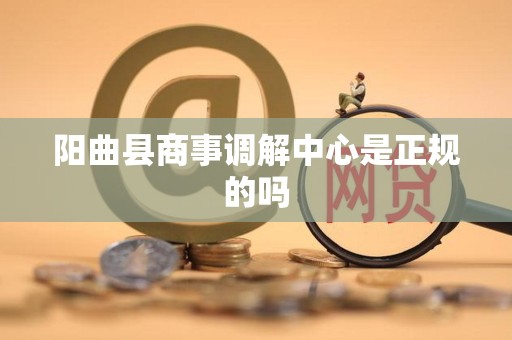 阳曲县商事调解中心是正规的吗