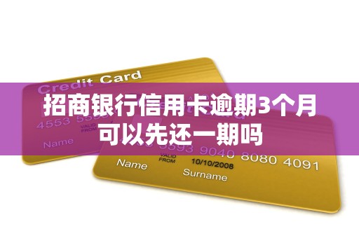 招商银行信用卡逾期3个月可以先还一期吗