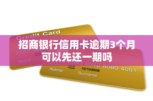 招商银行信用卡逾期3个月可以先还一期吗