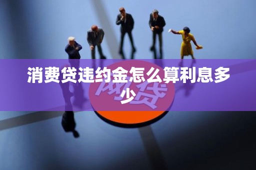 消费贷违约金怎么算利息多少