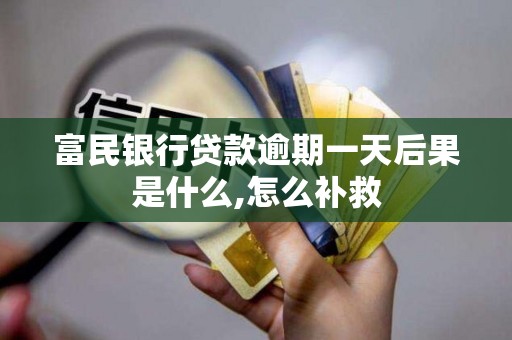 富民银行贷款逾期一天后果是什么,怎么补救