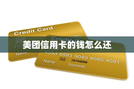 美团信用卡的钱怎么还