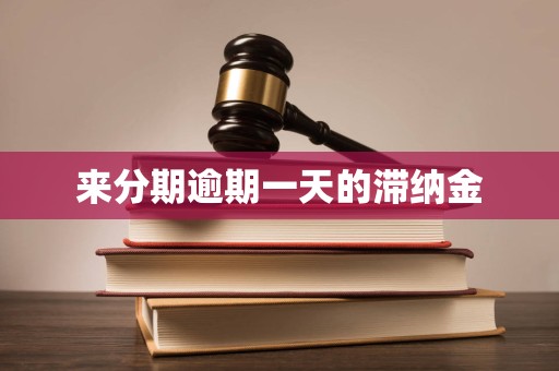 来分期逾期一天的滞纳金