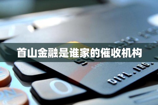 首山金融是谁家的催收机构