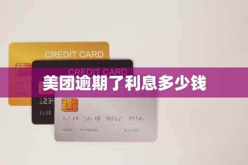 美团逾期了利息多少钱