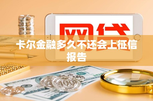 卡尔金融多久不还会上征信报告