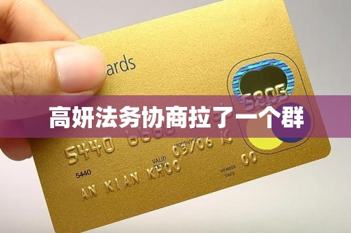 高妍法务协商拉了一个群