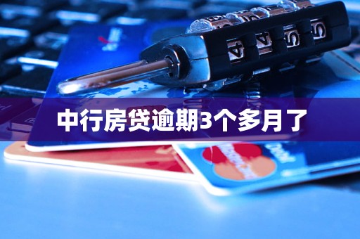 中行房贷逾期3个多月了