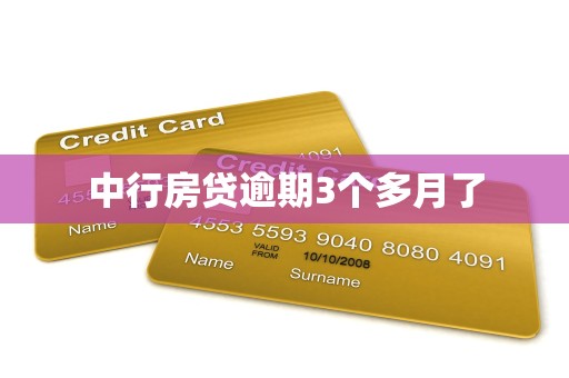 中行房贷逾期3个多月了