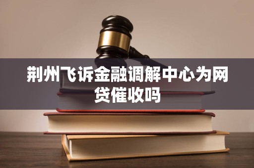 荆州飞诉金融调解中心为网贷催收吗