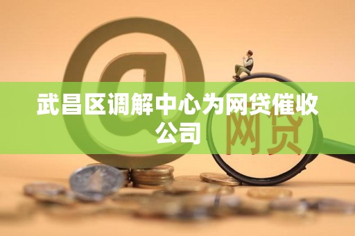 武昌区调解中心为网贷催收公司