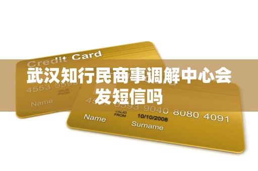 武汉知行民商事调解中心会发短信吗