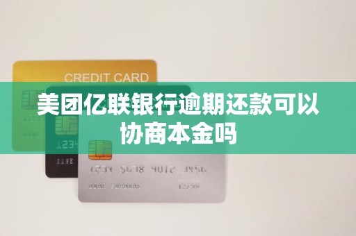 美团亿联银行逾期还款可以协商本金吗