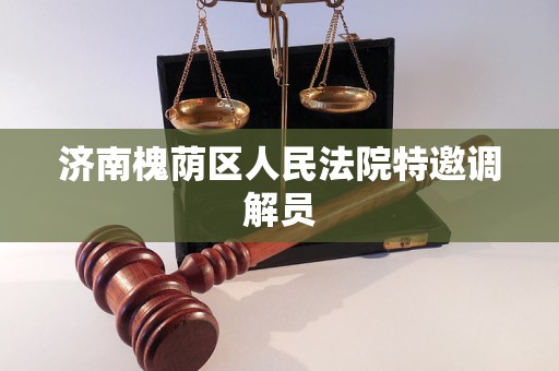 济南槐荫区人民法院特邀调解员