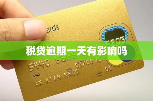 税贷逾期一天有影响吗