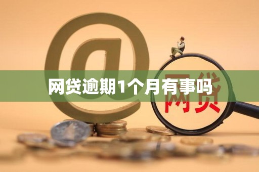 网贷逾期1个月有事吗