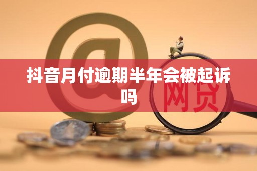 抖音月付逾期半年会被起诉吗